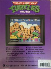 Reverse Box Art | Teenage Mutant Ninja Turtles World Tour Commodore 64