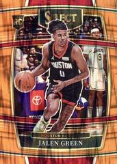 Jalen Green [Orange Flash Prizm] #7 Basketball Cards 2021 Panini Select Prices