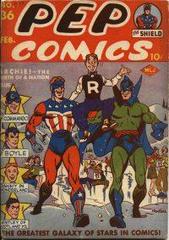 Pep Comics #36 (1943) Comic Books PEP Comics Prices