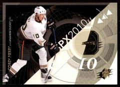 Corey Perry Hockey Cards 2010 SPx Prices