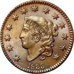 1833 Coins Coronet Head Penny Prices