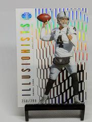 Derek Carr [Gold] Football Cards 2018 Panini Illusions Illusionists Prices