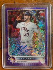 Kyle Tucker [Purple Speckle] #CVA-KT Baseball Cards 2022 Topps Chrome Veteran Autographs Prices