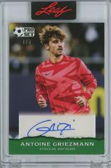 Antoine Griezmann [Green] Soccer Cards 2022 Pro Set Autographs Prices