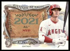 Shohei Ohtani #BS-5 Baseball Cards 2022 Topps Allen & Ginter Banner Seasons Prices