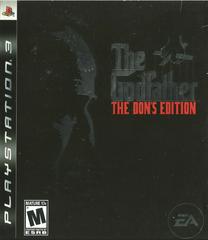 Front Cover | The Godfather [Don's Edition] Playstation 3