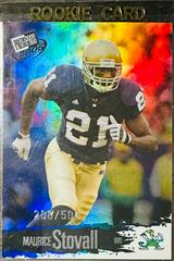 Maurice Stovall [Refractor] #R-27 Football Cards 2006 Press Pass Prices