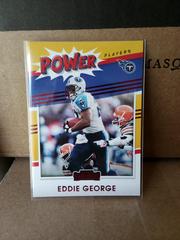 Eddie George [red] Football Cards 2021 Panini Contenders Power Players Prices