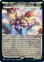 Light-Paws, Emperor's Voice #367 Magic Kamigawa: Neon Dynasty Prices