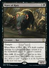 Wave of Rats #41 Magic New Capenna Commander Prices
