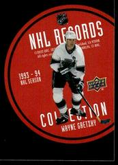 Wayne Gretzky Hockey Cards 2021 Upper Deck Record Collections Prices