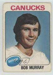 Bob Murray #386 Hockey Cards 1975 O-Pee-Chee Prices