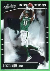 Denzel Mims #I-DM Football Cards 2020 Panini Absolute Introductions Prices