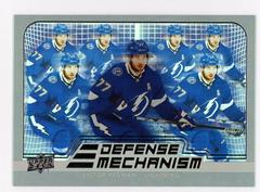 Victor Hedman #DM-6 Hockey Cards 2022 Upper Deck Defense Mechanism Prices