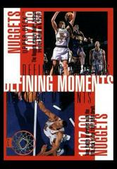 Defining Moments Denver Nuggets [Bobby Jackson / Tony Battie / Dikembe Mutombo / LaPhonso Ellis] Basketball Cards 1997 Upper Deck Prices