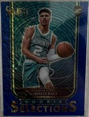 Lamelo Ball [Blue] Basketball Cards 2020 Panini Select Rookie Selections Prices