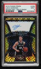 Luka Samanic [Gold Prizm] Basketball Cards 2019 Panini Select Rookie Signatures Prices