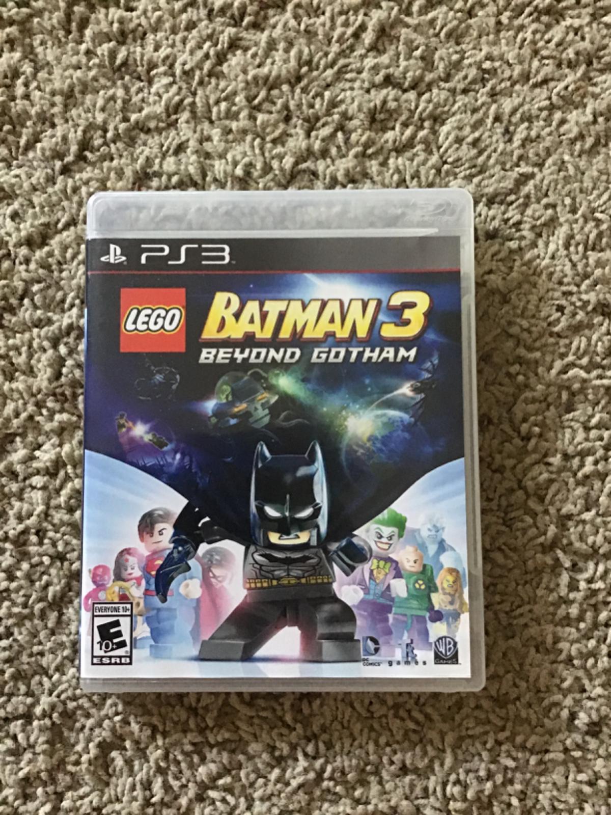 LEGO Batman 3 Beyond Gotham Item Box and Manual Playstation 3