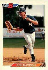 Don Mattingly #340 Baseball Cards 1992 Bowman Prices