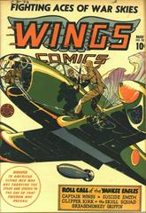 Wings Comics #33 (1943) Comic Books Wings Comics Prices