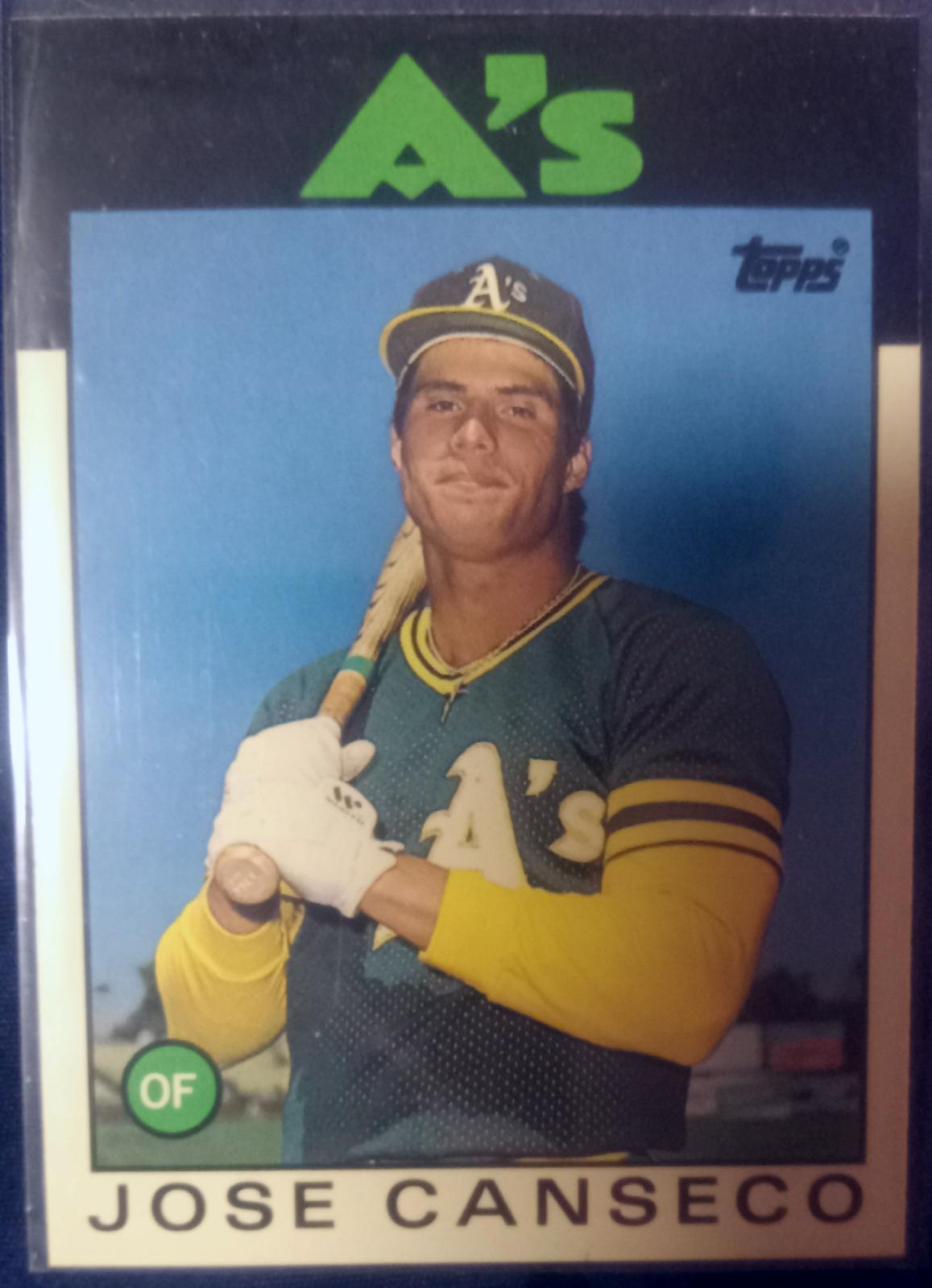 Jose Canseco | Ungraded | 1986 Topps Traded Tiffany