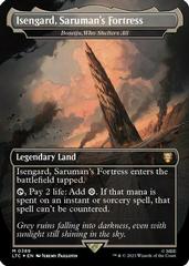 Isengard, Saruman's Fortress [Foil] #389 Magic Lord of the Rings Commander Prices