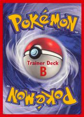Back Of Card | Blastoise [Trainer Deck B] Pokemon Base Set