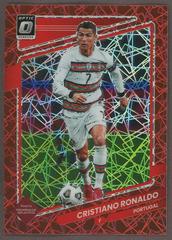 Cristiano Ronaldo [Optic Red] #116 Soccer Cards 2021 Panini Donruss Road to Qatar Prices
