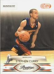Stephen Curry [Bonus Shots Orange] Basketball Cards 2009 Panini Prestige Prices