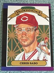Chris Sabo #4 Baseball Cards 1989 Donruss Diamond Kings Prices