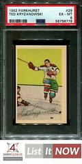 Ted Kryzanowski #29 Hockey Cards 1952 Parkhurst Prices