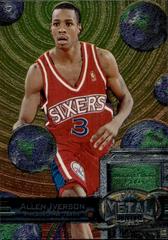 Allen Iverson #20 Basketball Cards 1997 Metal Universe Prices