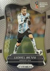 Lionel Messi #SC-1 Soccer Cards 2018 Panini Prizm World Cup Scorers Club Prices