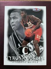 Tyrone Corbin #25 Basketball Cards 1998 Hoops Prices