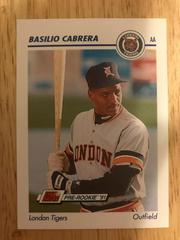 Basilio Cabrera #377 Baseball Cards 1991 Impel Line Drive Pre Rookie AA Prices