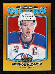 Connor McDavid [Rainbow Gold] #R-25 Hockey Cards 2016 O-Pee-Chee Platinum Retro Prices