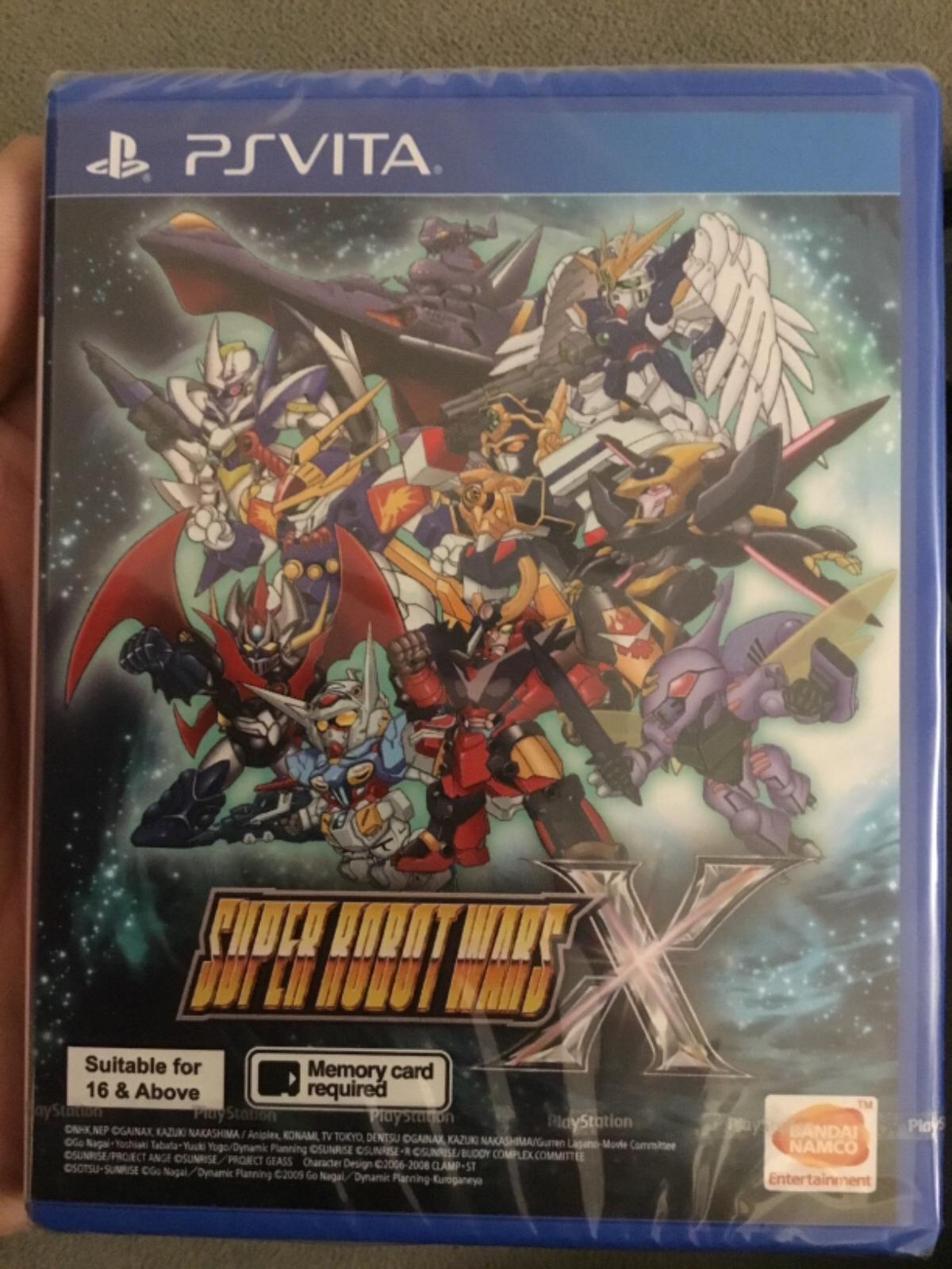 Super Robot Wars X Playstation Vita