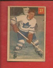 Gord Hannigan #27 Hockey Cards 1954 Parkhurst Prices