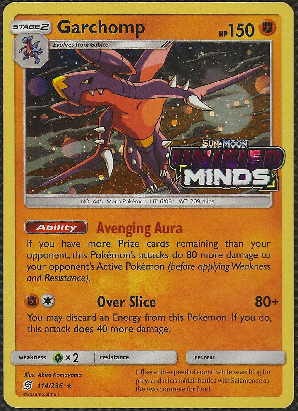 Garchomp 114 Prices Pokemon Unified Minds Pokemon Cards