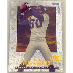 Cris Carter [Essential Credentials] #16 Football Cards 1997 Skybox E X2000 Prices