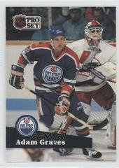 Adam Graves Hockey Cards 1991 Pro Set Prices