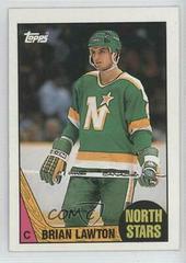 Brian Lawton Hockey Cards 1987 Topps Prices