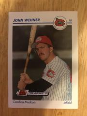 John Wehner #121 Baseball Cards 1991 Impel Line Drive Pre Rookie AA Prices