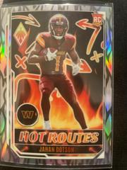 Jahan Dotson #HR-5 Football Cards 2022 Panini Phoenix Hot Routes Prices