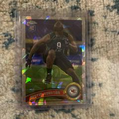 Justin Houston [Crystal Atomic Refractor] #115 Football Cards 2011 Topps Chrome Prices
