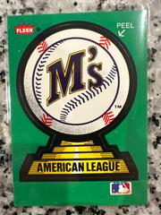 Seattle Mariners Team Sticker Baseball Cards 1988 Fleer Team Stickers Prices