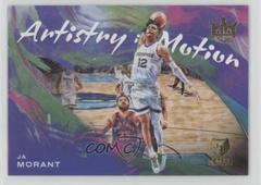 Ja Morant #7 Basketball Cards 2021 Panini Court Kings Artistry in Motion Prices