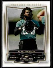 Quentin Groves [Timeless Tributes Gold] #158 Football Cards 2008 Panini Donruss Classics Prices