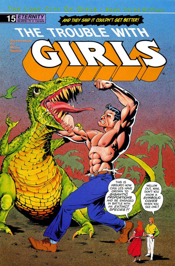 The Trouble With Girls #15 (1990) Comic Books The Trouble With Girls