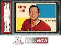 Glenn Hall Hockey Cards 1960 Topps Prices